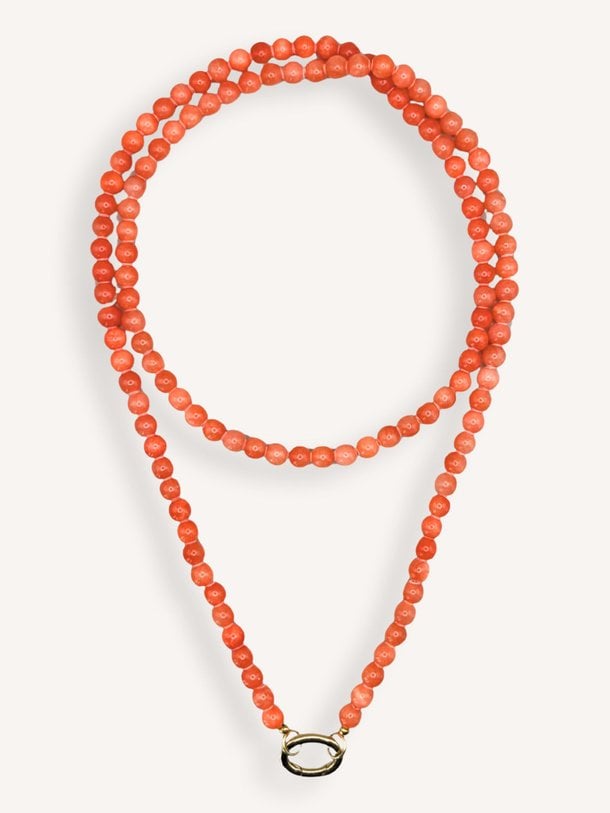 Noah Peach Necklace