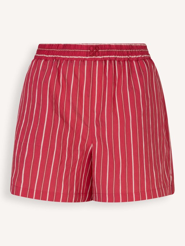 Riven striped shorts