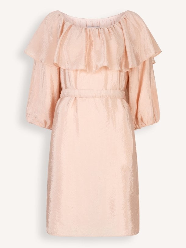 Kyo volant mini dress