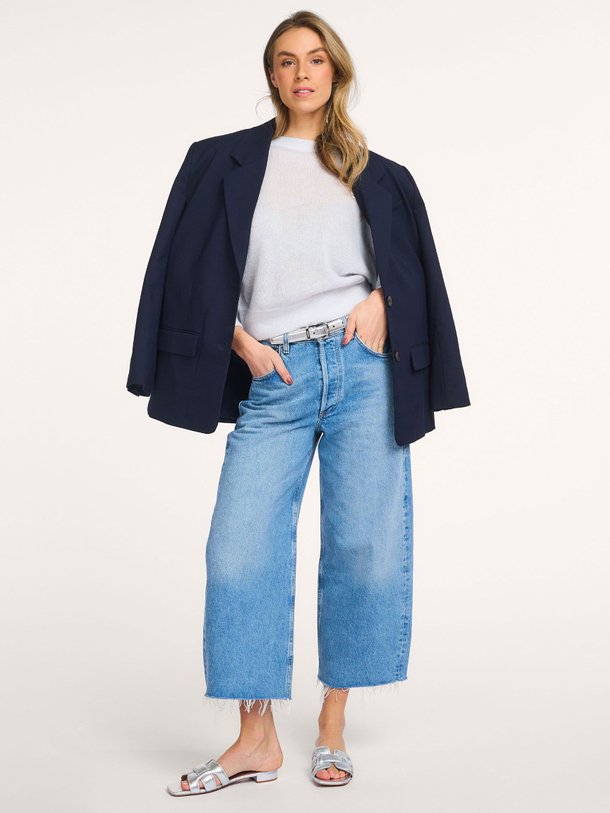 VELUSE Knitted wide sleeves sweater