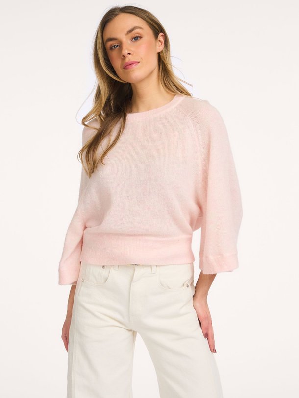 VELUSE Knitted wide sleeves sweater