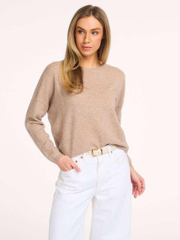 Ontdek de Kaira, cashmere jumper van Absolut Cashmere in de kleur camel bij Orangebag. Voor 21:45 besteld, morgen in huis!