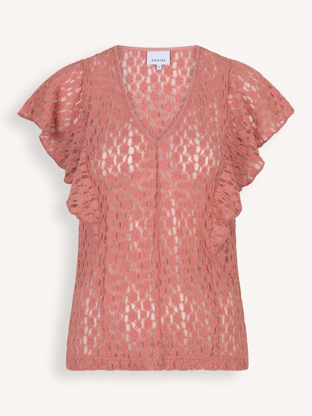 Viev lace volant top