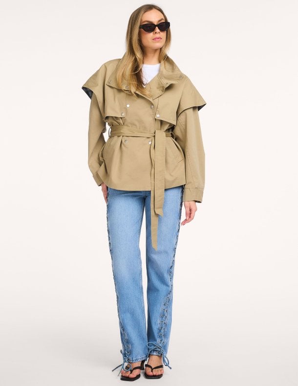 Dana Short Trench Jacket