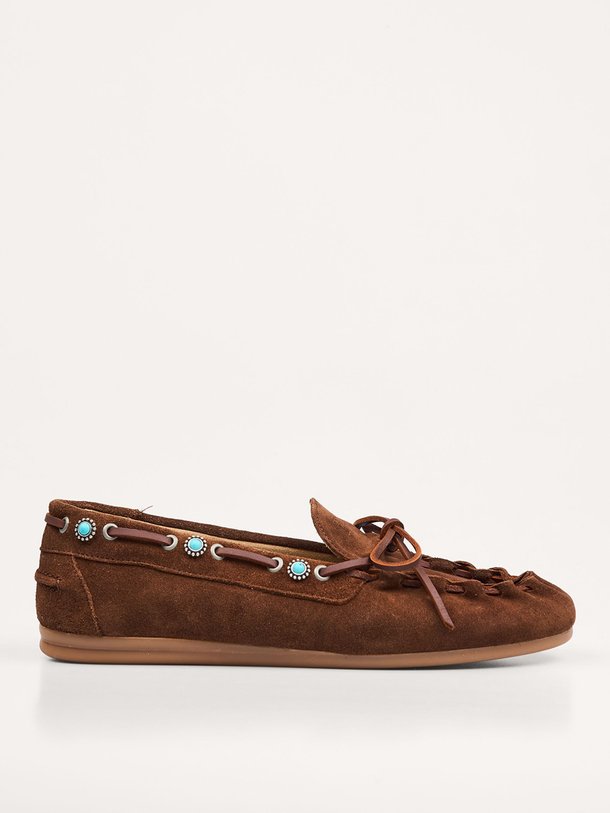 Boat Loafer Western