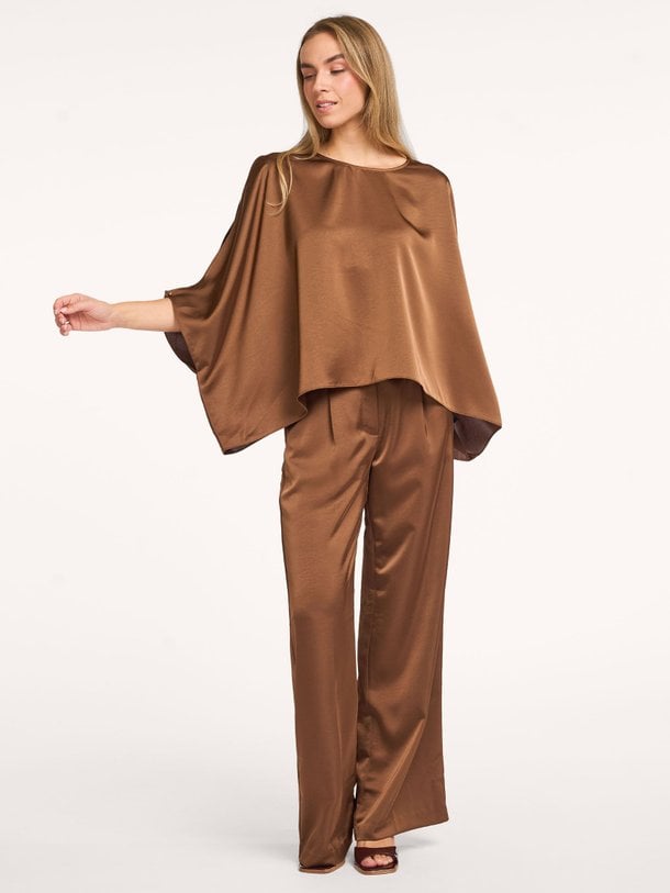 Jules satin smart pants