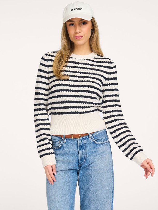 Ulvamd stripe o-neck