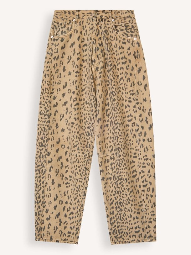 Ontdek de Kurtis, mid waist barrel fit leopard jeans van Bellerose in de kleur bruin bij Orangebag. Voor 21:45 besteld, morgen in huis!
