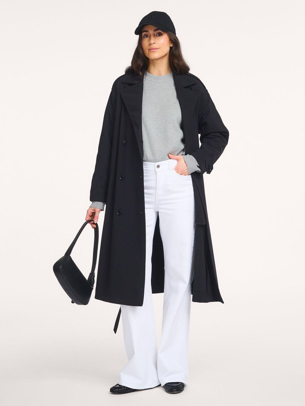 Laurine bonded trenchcoat