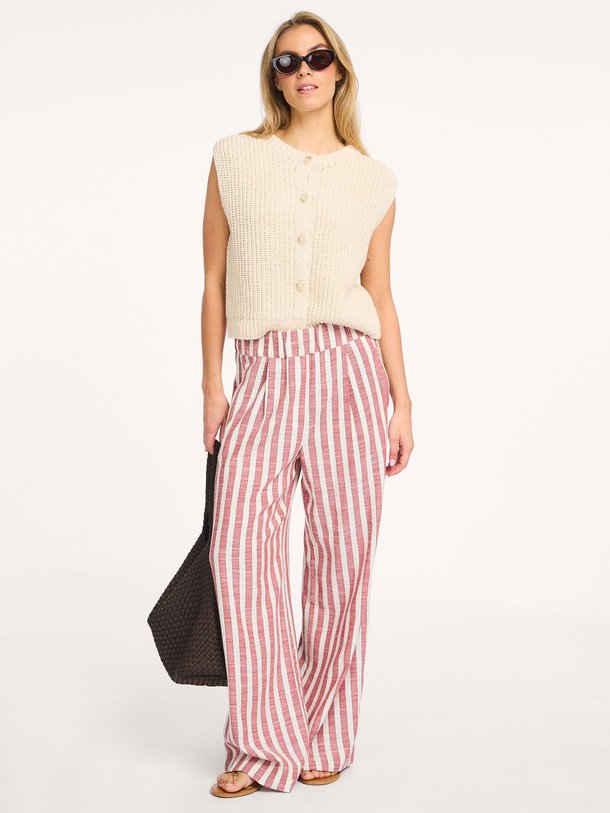 benji wide stripe pants