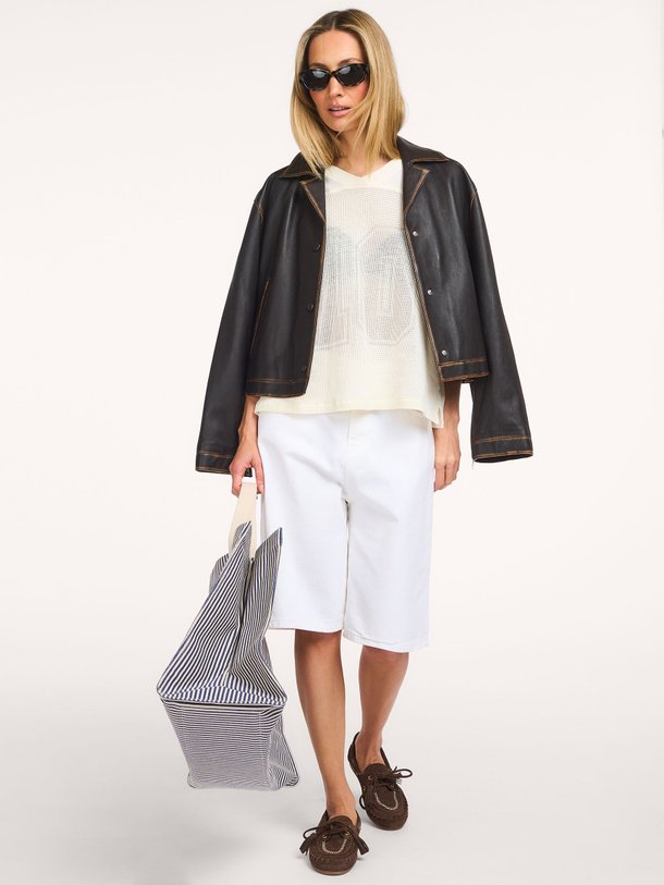 Ontdek de Cotton top with print van 10Days in de kleur ecru bij Orangebag. Voor 21:45 besteld, morgen in huis!