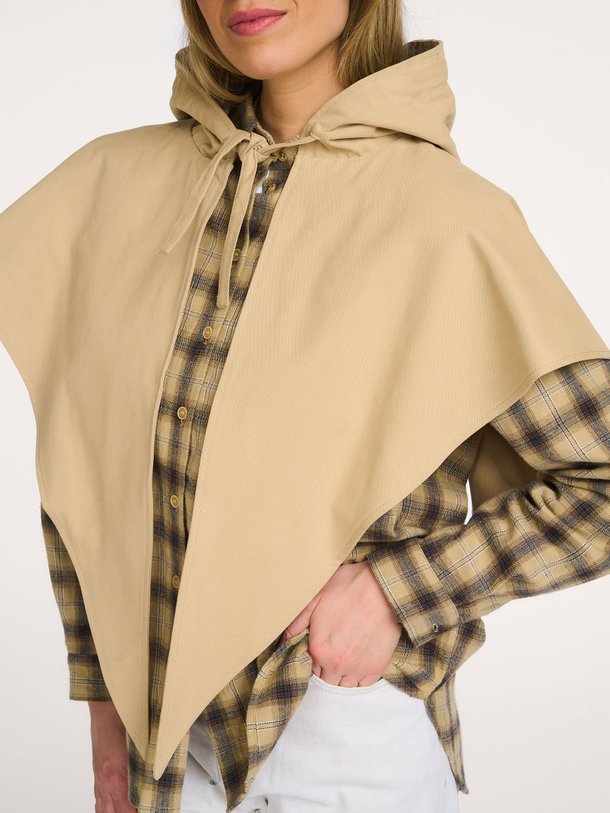 Ieber Fabric scarf hood