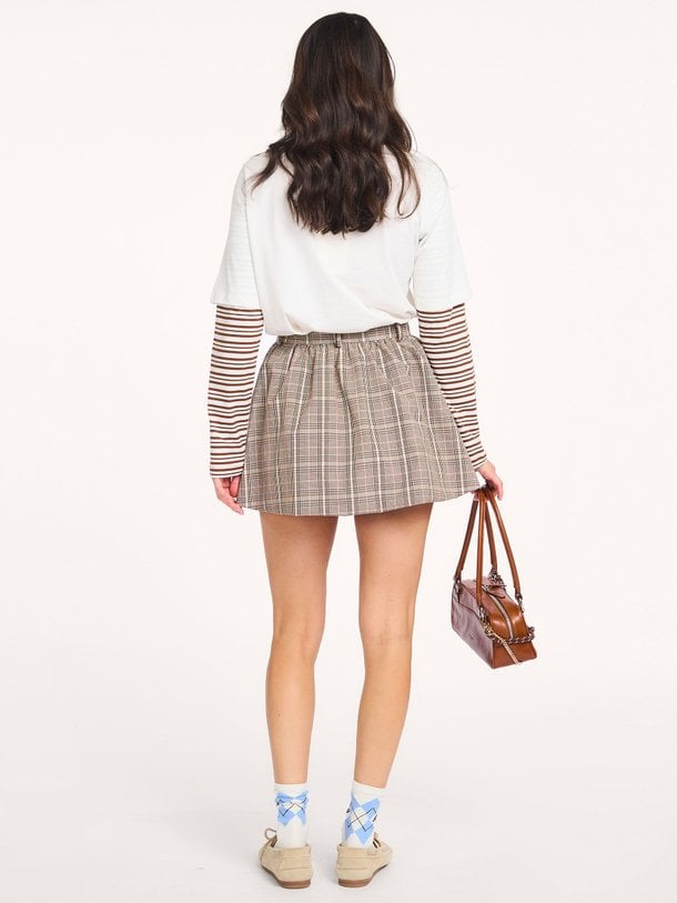 Ontdek de Samaya, organic cotton mix balloon skirt van Baum und Pferdgarten in de kleur bruin bij Orangebag. Voor 21:45 besteld, morgen in huis!