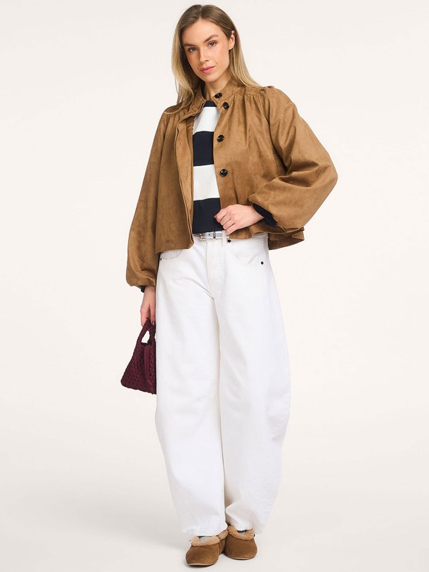 Tirsa Faux Suede Jacket