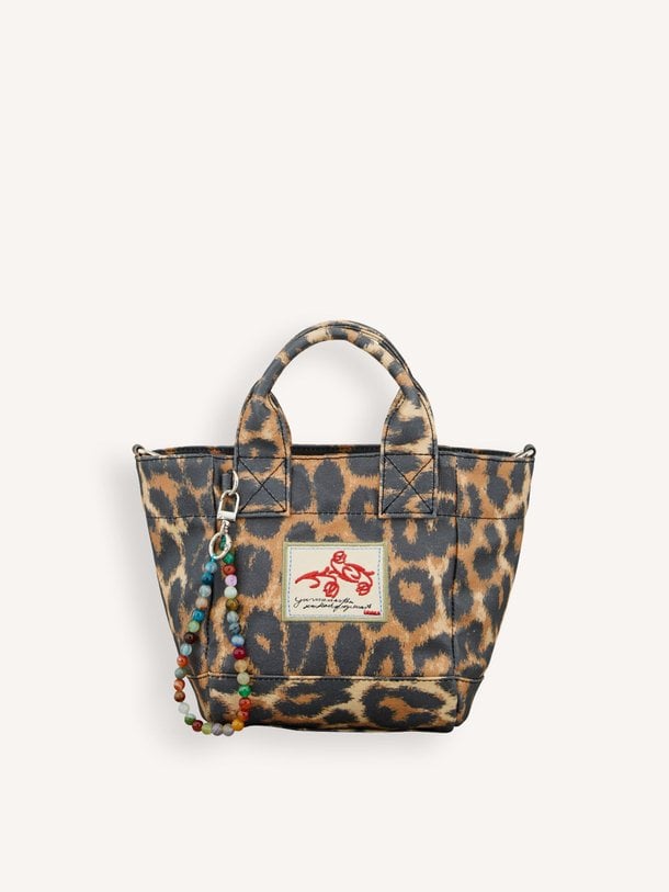 Ontdek de Leopa, cotton leopard crossbody bag van Becksondergaard in de kleur bruin bij Orangebag. Voor 21:45 besteld, morgen in huis!