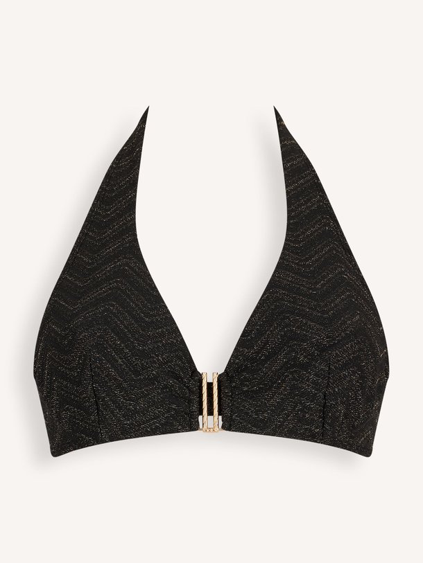 Ontdek de Golden Horizon, bikini top with lurex van Aubade in de kleur zwart bij Orangebag. Voor 21:45 besteld, morgen in huis!