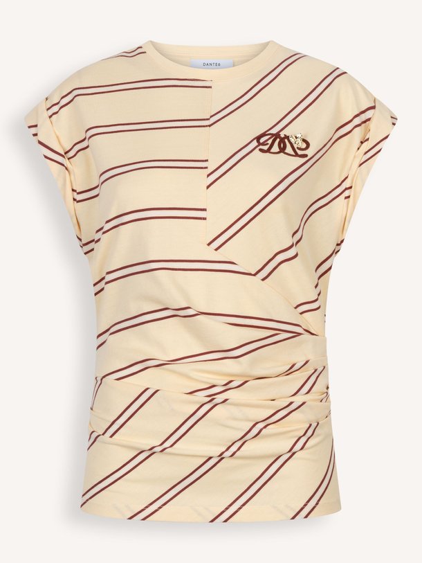 Vesna constructed stripe t-shirt