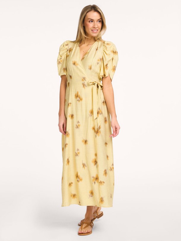 MylaCC Flower Wrap Dress
