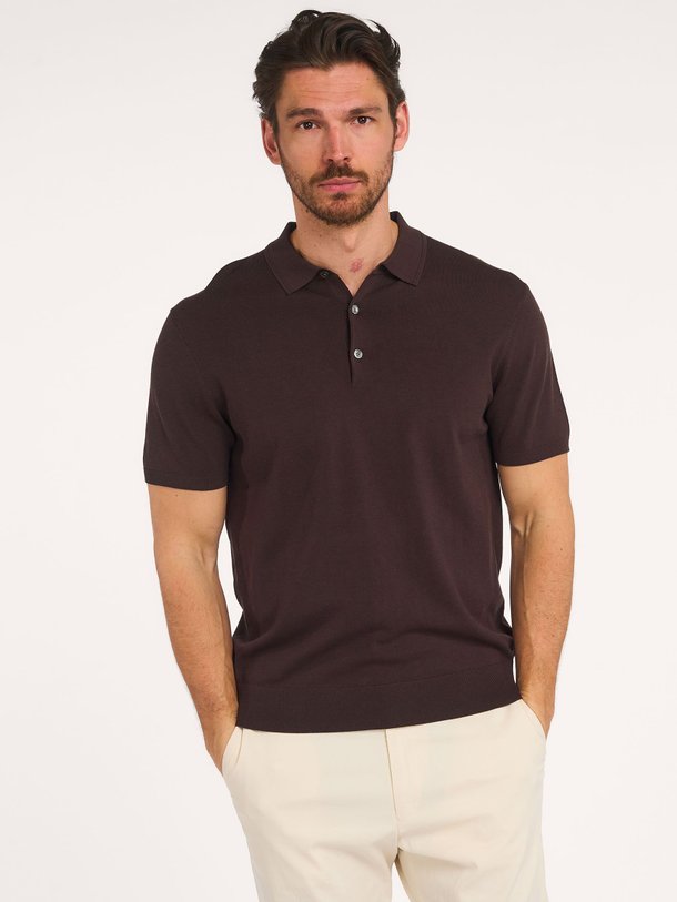 POLO SS D BROWN