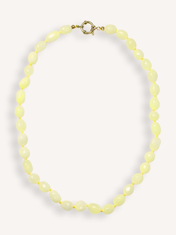 Bobby Butter Yellow Necklace