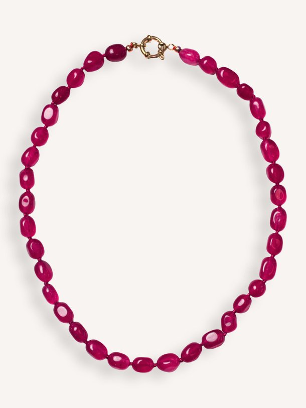 Bobby Burgundy Necklace