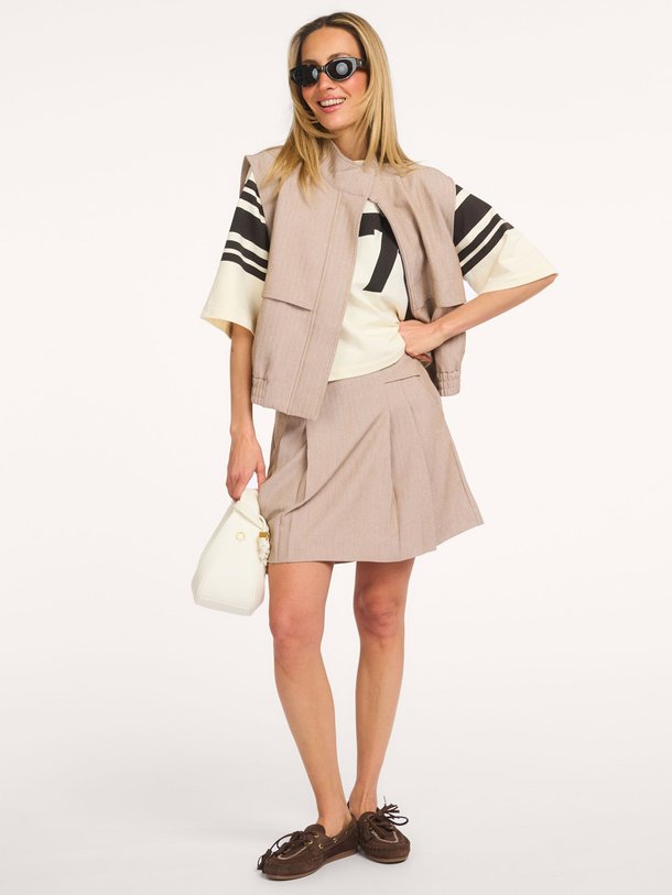 MarloCC Pocket Pleat MiniSkirt