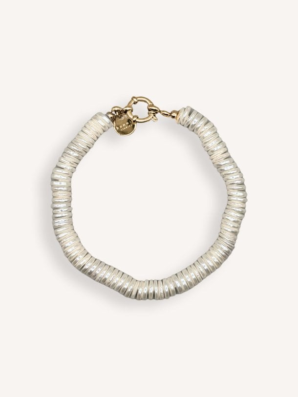 Disco Pearl Bracelet