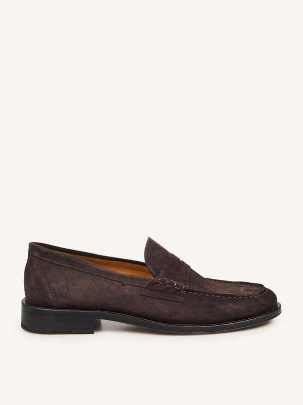 College Penny Loafer - Suede
