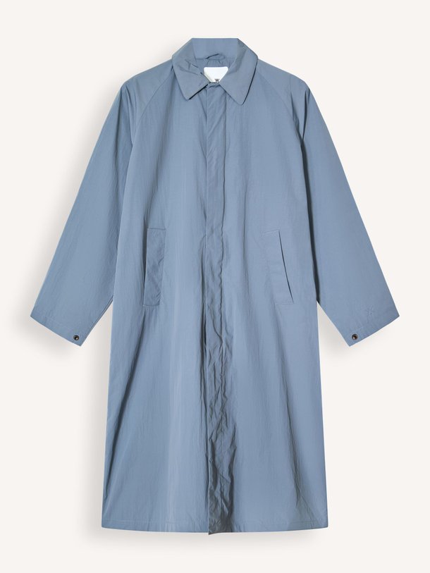 LONG COACH CRINCLE NYLON