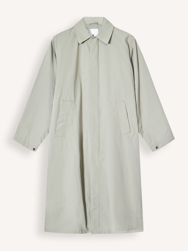 LONG COACH CRINCLE NYLON