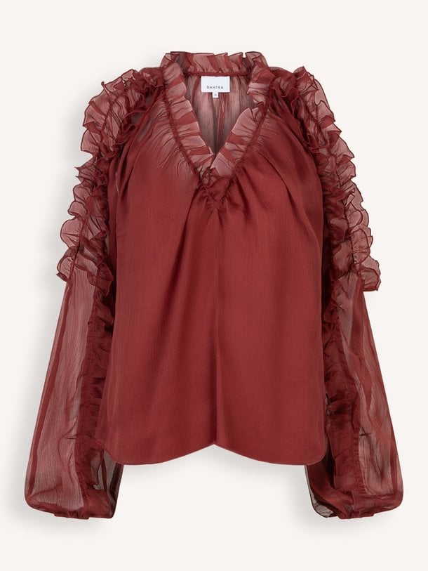 Harmony boho chiffon top