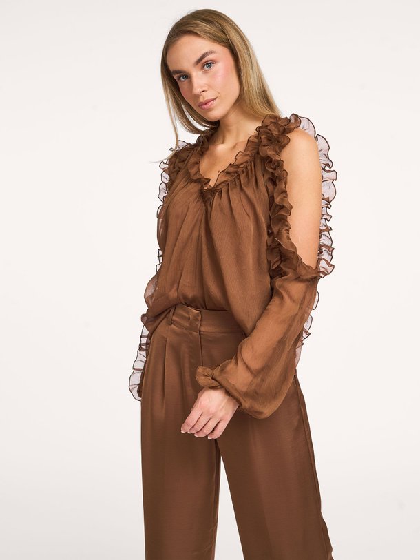 Harmony boho chiffon top