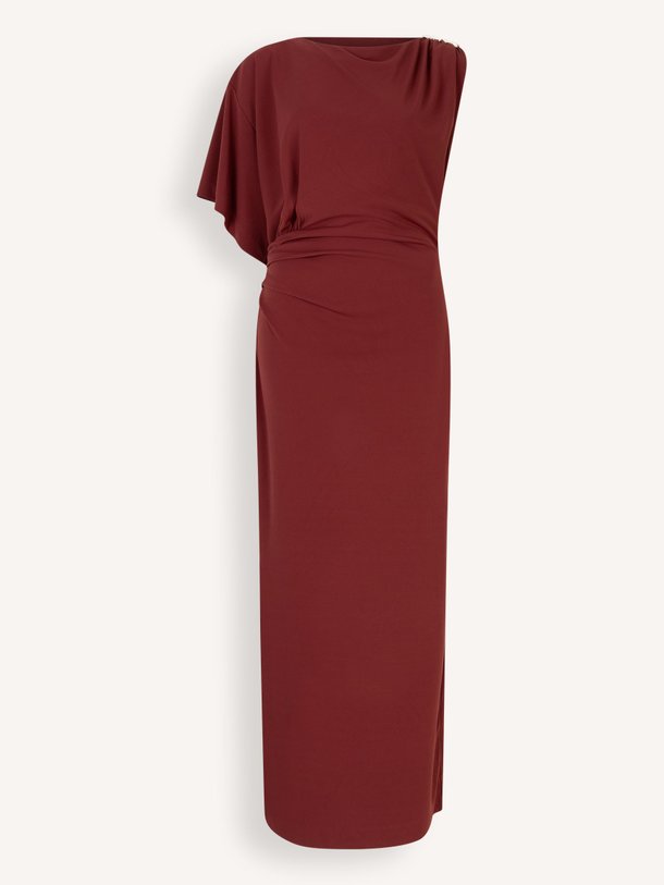 Aliki asymmetrical maxi dress