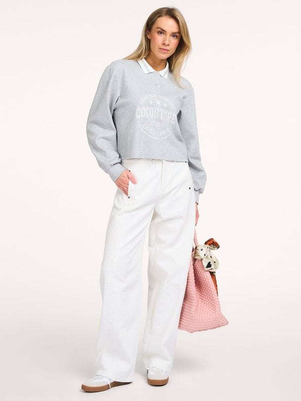 DengiCC Polo Crop Sweat