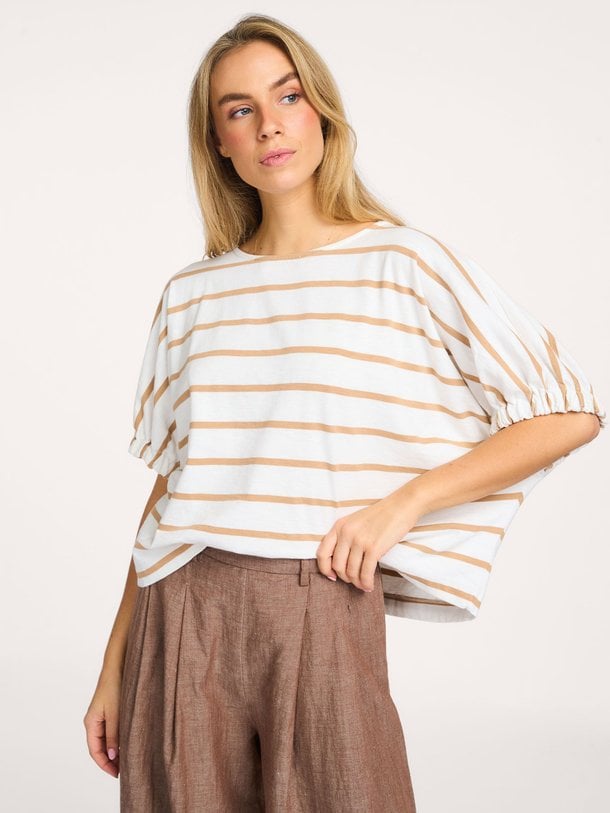 merle heavy flame stripe top