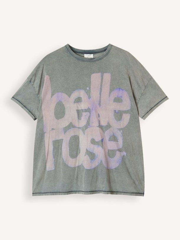 Ontdek de Fobel, cotton oversized T-shirt van Bellerose in de kleur grijs bij Orangebag. Voor 21:45 besteld, morgen in huis!